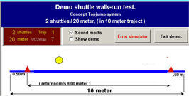 shuttlerunwalktest